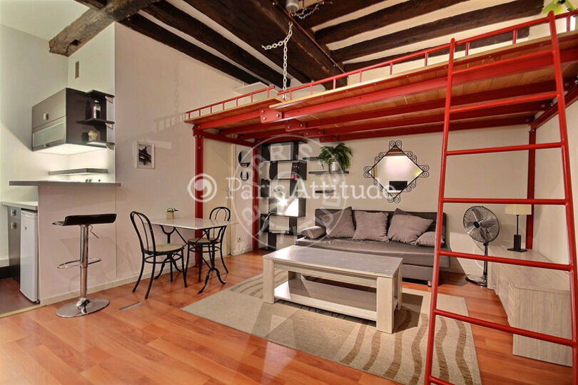 Studio meublé - Paris 75004 - 12960