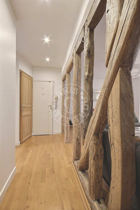 Entrée Appartement meublé - 57m²  - 2 chambres - Trocadéro - Paris