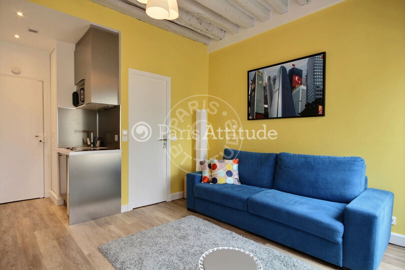 Furnished studio - Paris 75003 - 12967