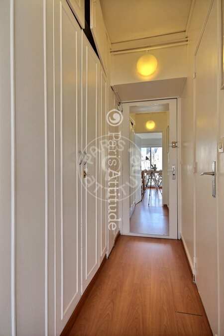 Entrada Quitinete mobilado - 30m²  - Arc de Triomphe - Paris