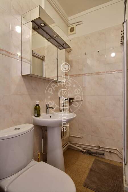 Casa de banho Quitinete mobilado - 30m²  - Arc de Triomphe - Paris