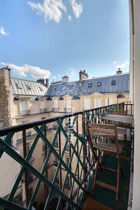 Varanda Quitinete mobilado - 30m²  - Arc de Triomphe - Paris