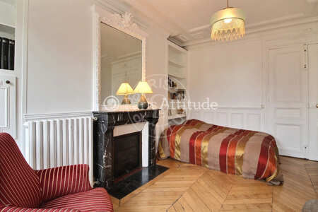 Bedroom Furnished apartment - 85m²  - 2 bedrooms - Bastille - Paris