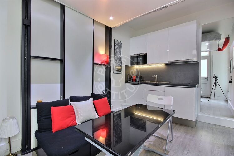 Salon - Studio meublé - Paris 75007 - 12989