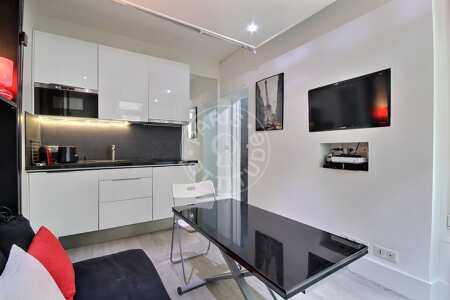 Salotto Monolocale arredato - 15m²  - Tour Eiffel - Parigi