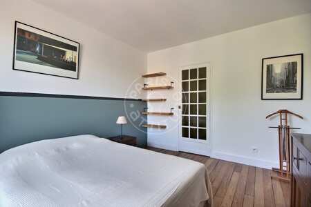 Bedroom Furnished apartment - 38m²  - 1 bedroom - Jules Joffrin - Mairie du 18ème - Paris