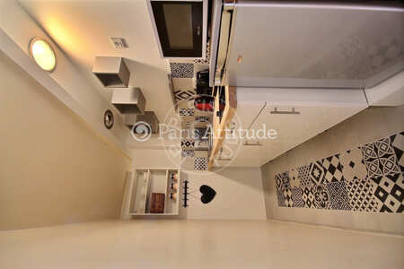 Cuisine Appartement meublé - 24m²  - 1 chambre - Bastille - Paris