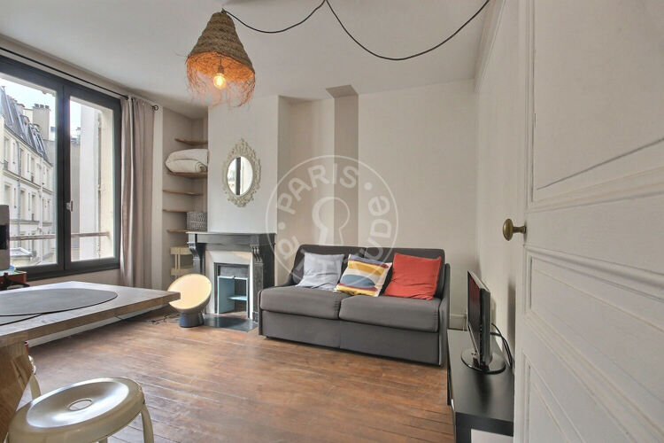 Salon - Studio meublé - Paris 75009 - 13010