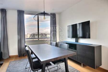 Esszimmer Möblierte wohnung - 70m²  - 2 Zimmer - Porte Maillot / Palais des Congrès - Paris