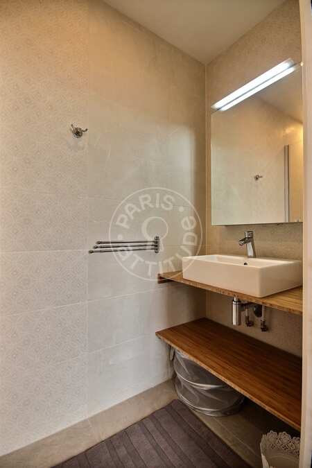 Badezimmer Möblierte wohnung - 70m²  - 2 Zimmer - Porte Maillot / Palais des Congrès - Paris