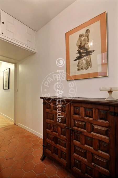 Entrée Appartement meublé - 47m²  - 1 chambre - Pyramides / Palais Royal - Paris