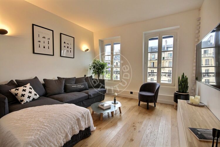 Salotto - 2 locali arredato - Parigi 75006 - 13018