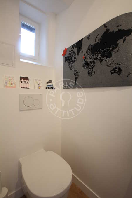 Inodoro Piso amueblado - 64m²  - 2 dormitorios - Jardin du Luxembourg - París