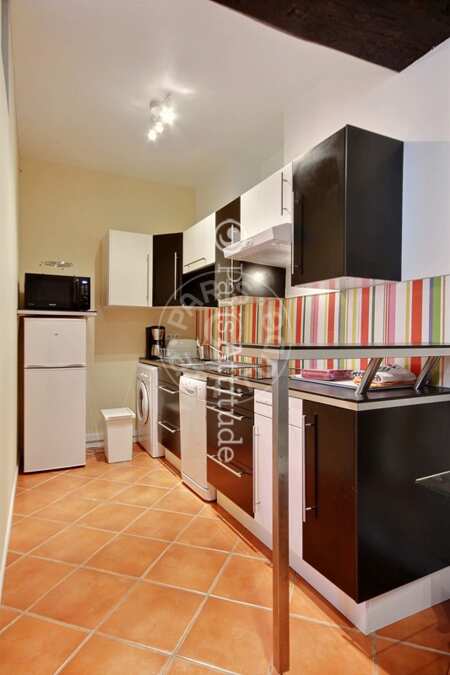 Cozinha Apartamento mobilado - 33m²  - 1 quarto - Reuilly-Diderot - Paris