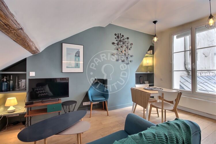 Sala - 1 quarto mobiliado - Paris 75009 - 13021