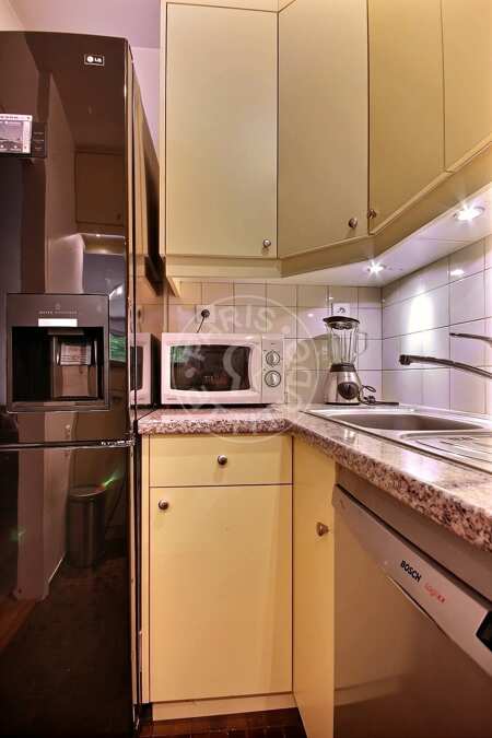Cozinha Quitinete mobilado - 34m² - Jardin du Luxembourg - Paris