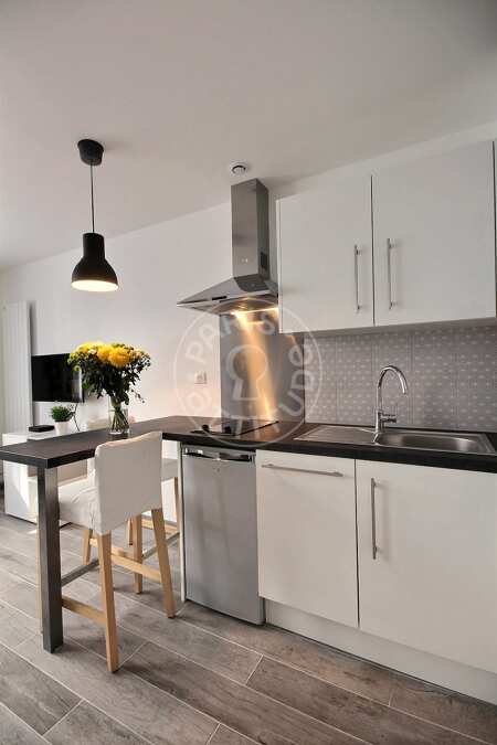 Cuisine Appartement meublé - 34m² - 1 chambre - Montparnasse - Paris