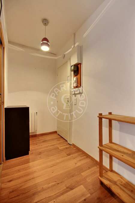 Eingangsbereich Möblierte studio - 19m²  - Riquet - Paris