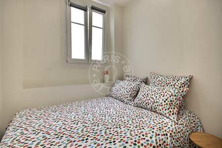 Quarto Apartamento mobilado - 32m²  - 1 quarto - Jasmin / Mozart - Paris