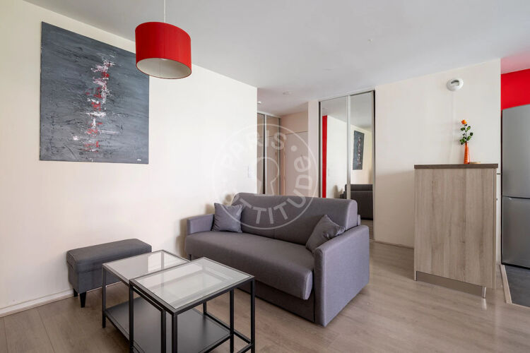 Salotto - 2 locali arredato - Montrouge 92120 - 13051