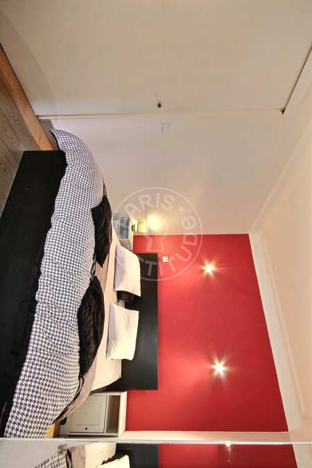 Chambre Appartement meublé - 28m²  - 1 chambre - Montmartre / Place des Abbesses - Paris