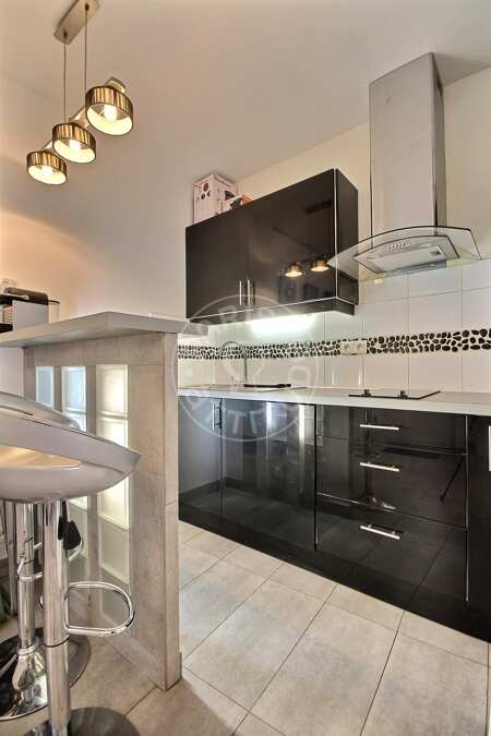 Cozinha Quitinete mobilado - 20m²  - Bercy - Paris