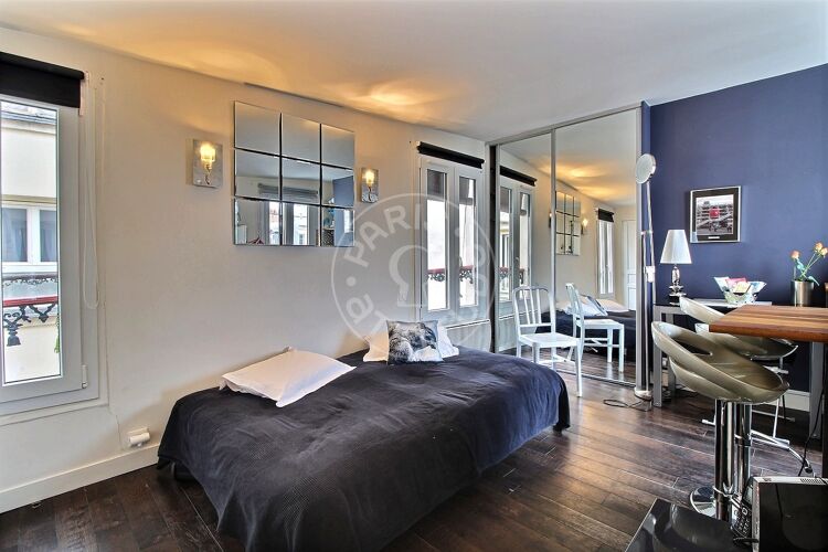 Salon - 1 chambre meublé - Paris 75004 - 13063