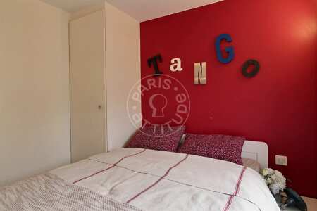 Camera da letto Appartamento arredato - 26m²  - 1 locale - Centre George Pompidou - Parigi