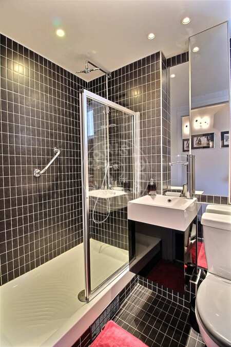 Bagno Appartamento arredato - 26m²  - 1 locale - Centre George Pompidou - Parigi