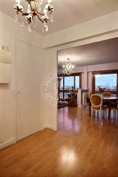 Entrance Furnished apartment - 93m²  - 2 bedrooms - Issy-les-Moulineaux