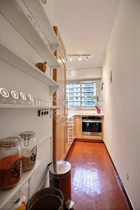 Cozinha Apartamento mobilado - 62m² - 2 quartos - Ménilmontant - Paris