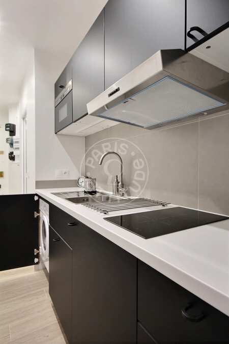 Cocina Estudio con alcoba amueblado - 22m²  - Parc André Citroën - París