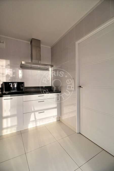Cozinha Apartamento mobilado - 48m²  - 1 quarto - Boulogne-Billancourt