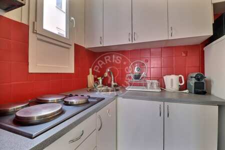 Cocina Estudio con alcoba amueblado - 28m²  - Reuilly-Diderot - París