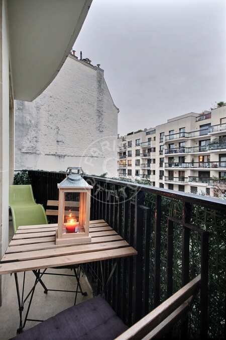 Balcone Appartamento arredato - 53m²  - 1 locale - Neuilly-sur-Seine