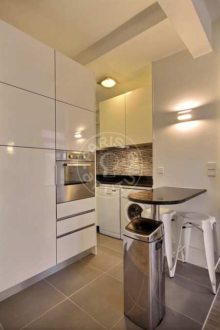Cucina Appartamento arredato - 37m²  - 1 locale - Pereire - Parigi