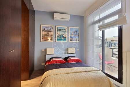 Camera da letto Appartamento arredato - 37m²  - 1 locale - Pereire - Parigi