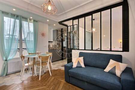 Salotto Appartamento arredato - 32m²  - 1 locale - Strasbourg Saint-Denis - Parigi