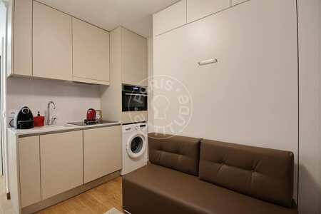 Salon Studio meublé - 15m²  - Les Gobelins - Paris