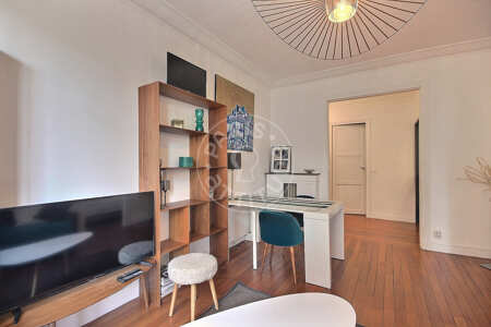 Salón Piso amueblado - 75m²  - 2 dormitorios - Trocadéro - París