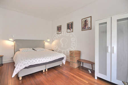 Dormitorio Piso amueblado - 75m²  - 2 dormitorios - Trocadéro - París