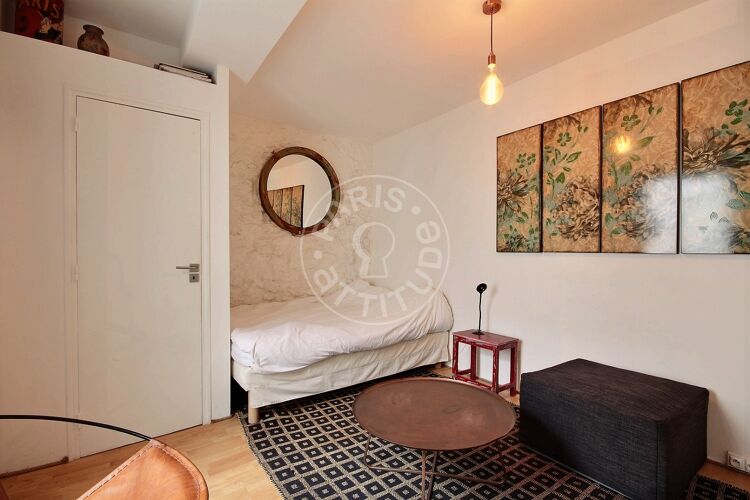 Salon - Studio meublé - Paris 75001 - 13092