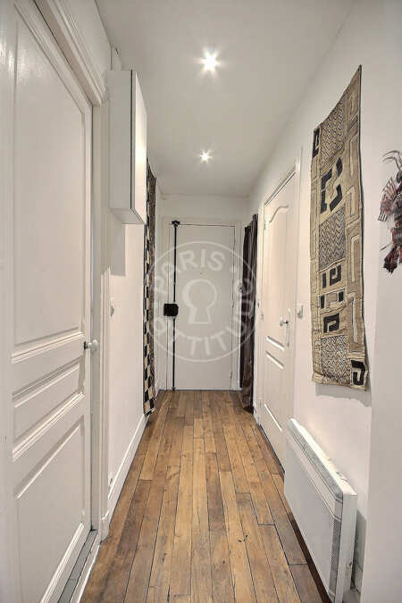 Eingangsbereich Möblierte wohnung - 27m²  - 1 Zimmer - Montmartre / Place des Abbesses - Paris