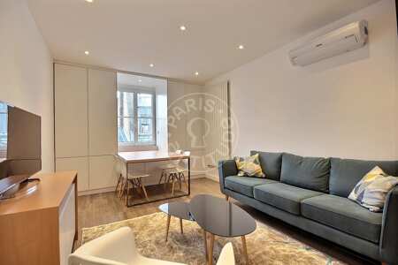 Wohnzimmer Möblierte maisonette - 56m²  - 2 Zimmer - Montorgueil - Paris