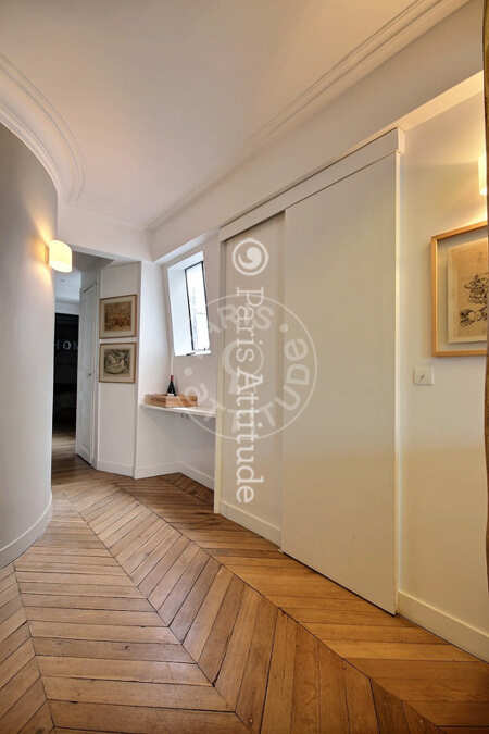 Entrada Apartamento mobilado - 48m² - 1 quarto - Latin / Saint-Michel - Paris