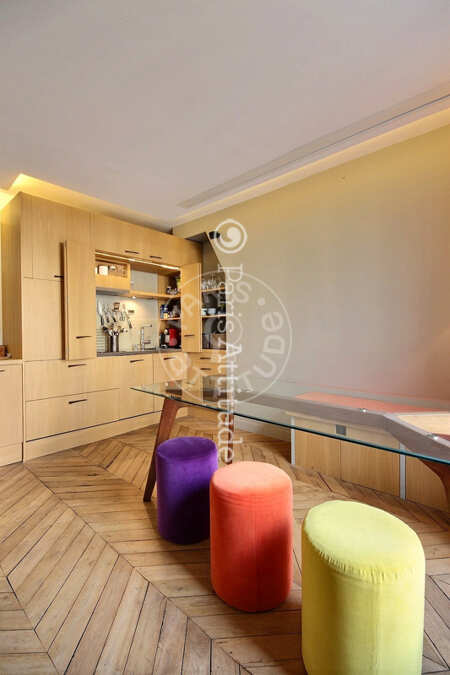 Cozinha Apartamento mobilado - 48m² - 1 quarto - Latin / Saint-Michel - Paris