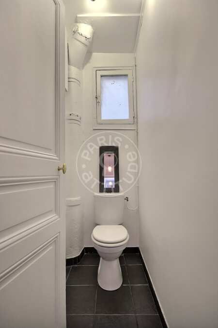 WC Quitinete mobilado - 34m²  - Porte Maillot / Palais des Congrès - Paris