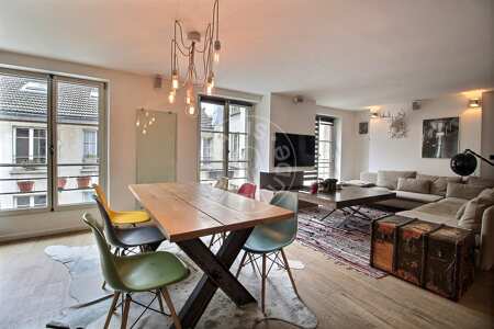 Sala da pranzo Appartamento arredato - 50m²  - 1 locale - Ledru-Rollin - Parigi