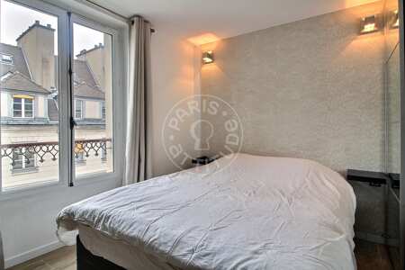 Camera da letto Appartamento arredato - 50m²  - 1 locale - Ledru-Rollin - Parigi