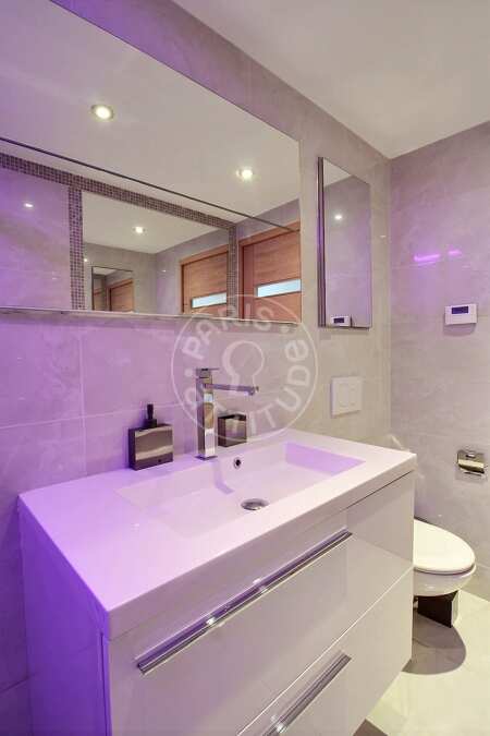 Bagno Appartamento arredato - 50m²  - 1 locale - Ledru-Rollin - Parigi